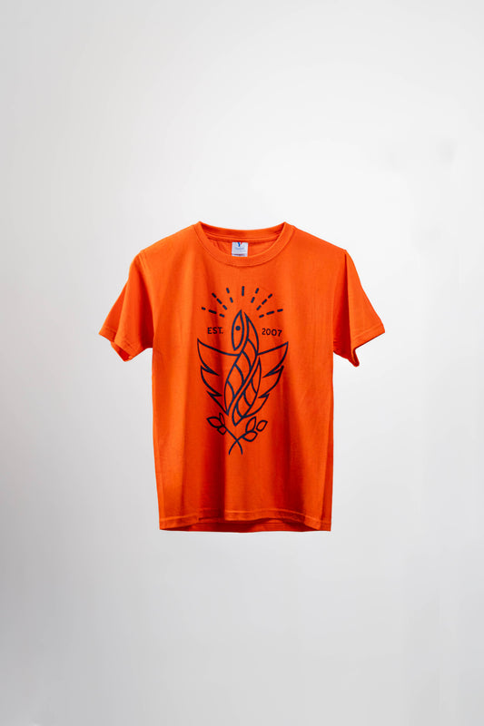 Camiseta Deportiva Naranja